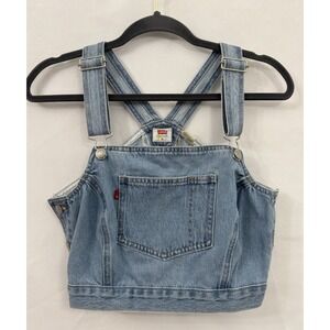Levi's Blue Denim Crop Top